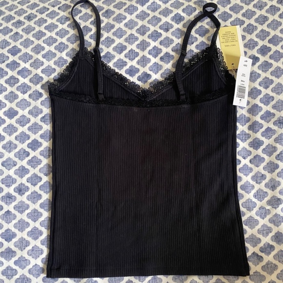 Wilfred Pixie Tank- Lace Trim Camisole - Picture 3 of 5
